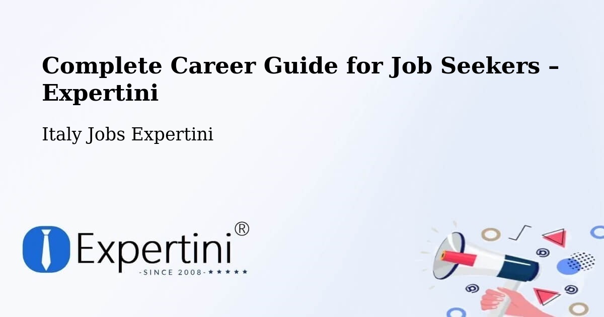 Career Guide for Job Seekers – Campobasso - Campobasso, Italy Jobs Expertini